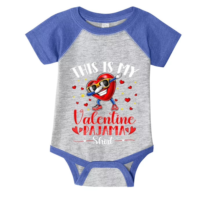 This Is My Valentine Pajama Cute Gift Cute Valentine's Day Gift Infant Baby Jersey Bodysuit