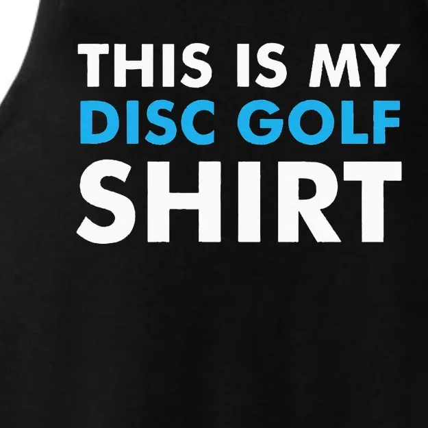 This is my Disc Golf for Disc Golf Course Ladies Tri-Blend Wicking Tank