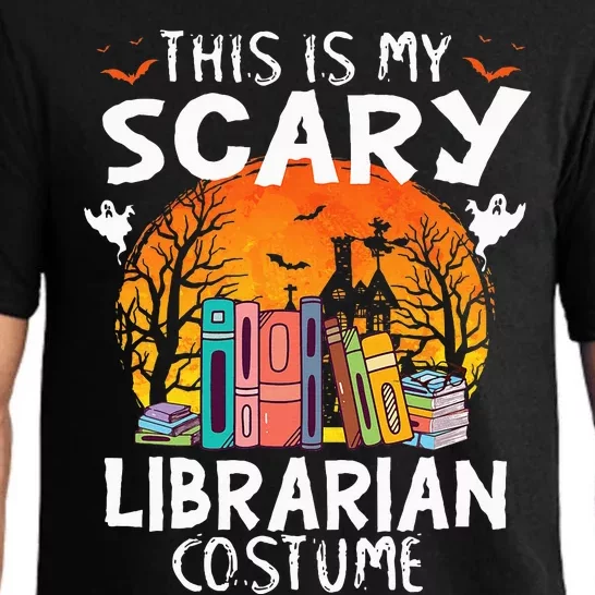 This Is My Scary Librarian Costume Funny Halloween Library Pajama Set