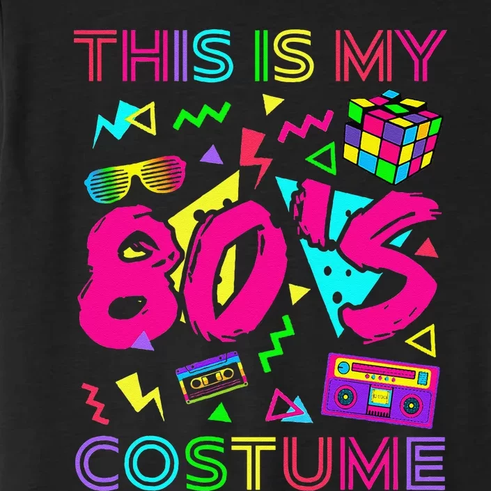 This Is My 80s Costume 1980s Party 80S ChromaSoft Performance T-Shirt