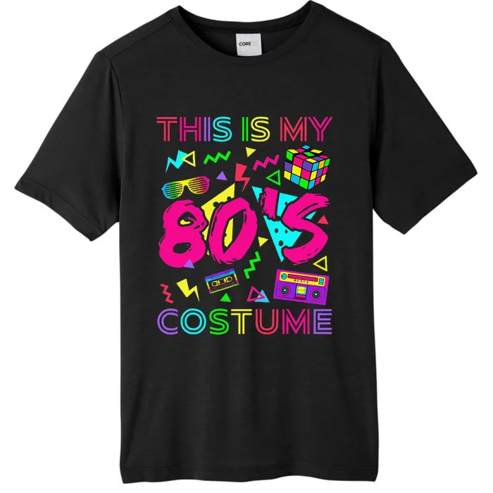 This Is My 80s Costume 1980s Party 80S ChromaSoft Performance T-Shirt