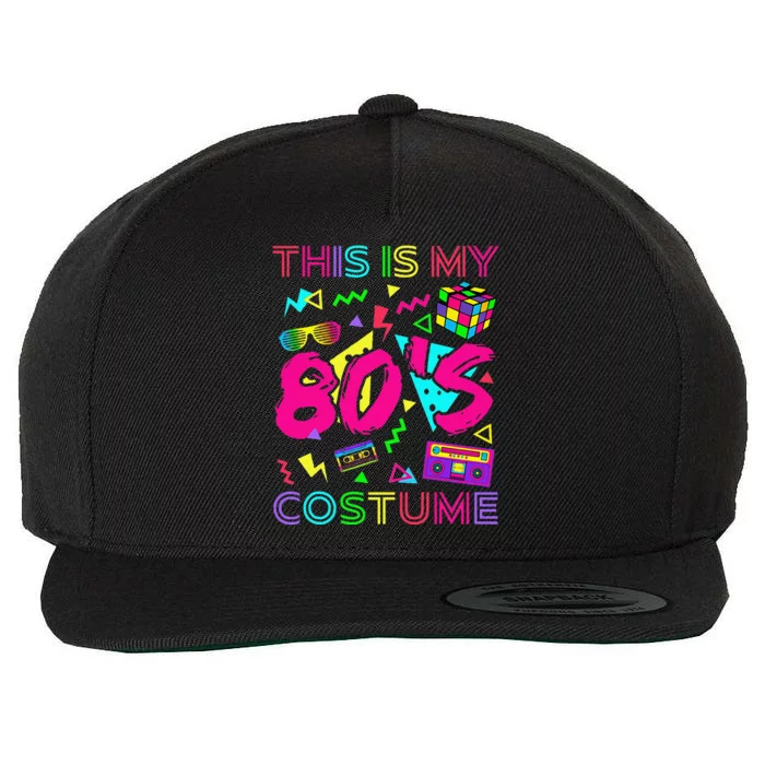 This Is My 80s Costume 1980s Party 80S Wool Snapback Cap