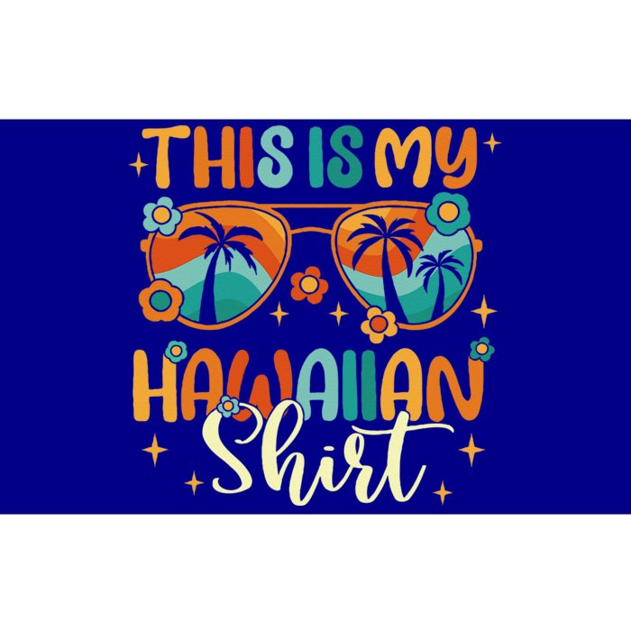 This Is My Hawaiian Summer Vacation Bumper Sticker