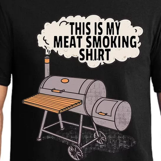 This Is My Meat Smoking Funny Backyard Smoker Grill Pajama Set