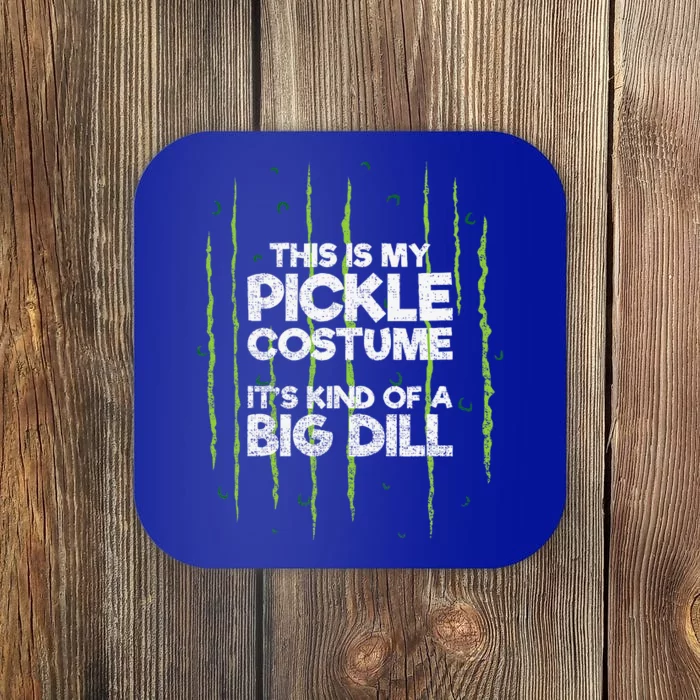 This Is My Pickle Costume Dill Halloween Food Lazy Costume Coaster