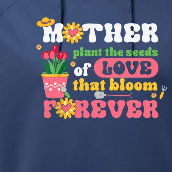 This is My Gardening. Garden Gardening Gardeners Performance Fleece Hoodie