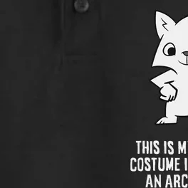 This Is My Human Costume IM Really An Arctic Fox Dry Zone Grid Performance Polo