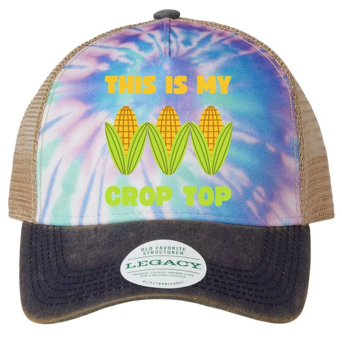 THIS IS MY CROP TOP CORN CROP TOP Legacy Tie Dye Trucker Hat