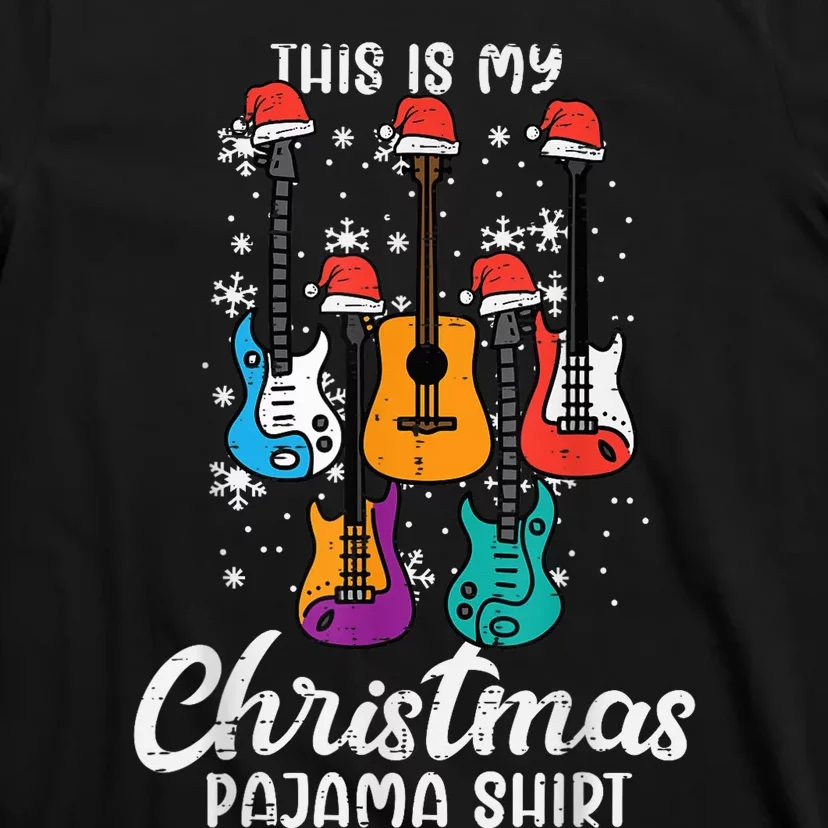 This Is My Christmas Shirt Guitar Xmas Music  Wo Kid T-Shirt