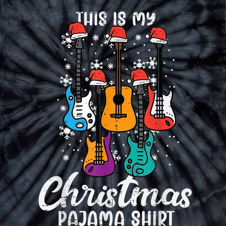 This Is My Christmas Shirt Guitar Xmas Music  Wo Kid Tie-Dye T-Shirt