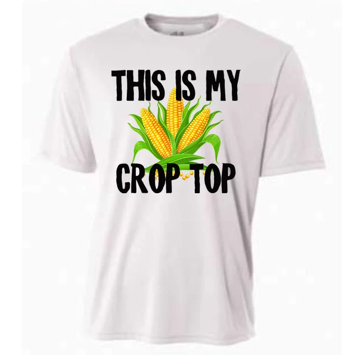 This Is My Crop Top Hilarious Funny Meme Cooling Performance Crew T-Shirt