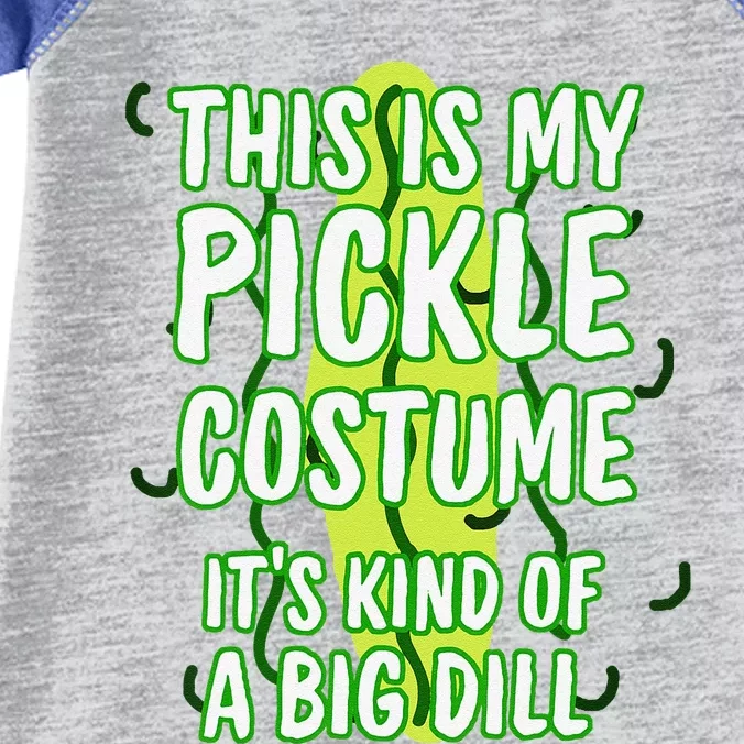 This Is My Pickle Costume Halloween Food Dill Funny Funny Infant Baby Jersey Bodysuit