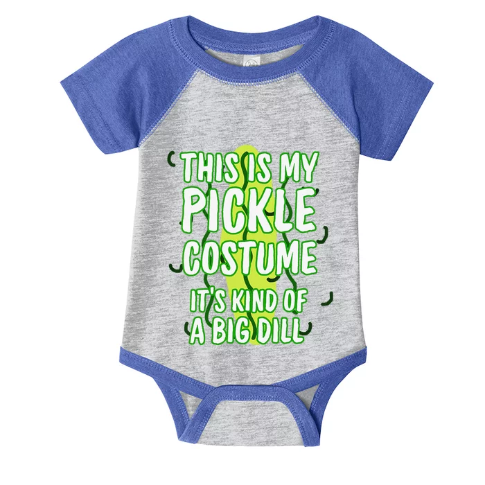 This Is My Pickle Costume Halloween Food Dill Funny Funny Infant Baby Jersey Bodysuit