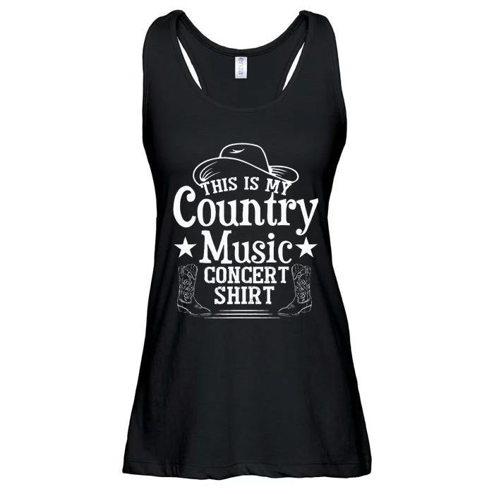 This Is My Country Music Concert Ladies Essential Flowy Tank