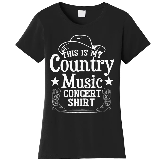 This Is My Country Music Concert Women's T-Shirt