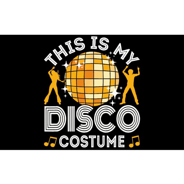 This Is My Disco Costume 70s & 80s Party Outfit Halloween Bumper Sticker