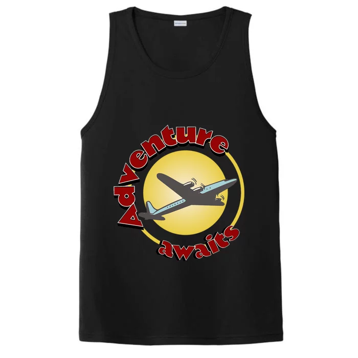 This Is My Airport Airplane Mode Traveling Vacation Gift Performance Tank