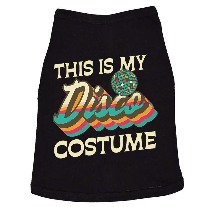 This Is My Disco Costume 70s 80s Retro Disco Party Doggie Tank