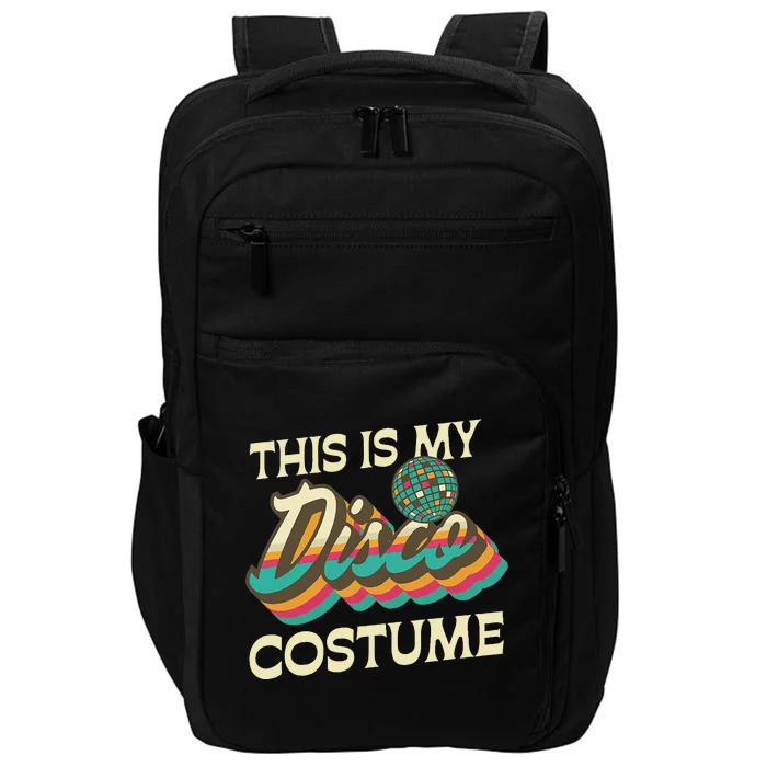 This Is My Disco Costume 70s 80s Retro Disco Party Impact Tech Backpack