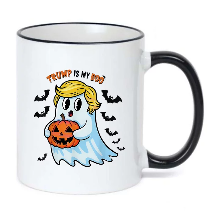 Trump Is My Boo Trump 2024 Hair Funny Ghost Vote Trump 2024 Black Color Changing Mug