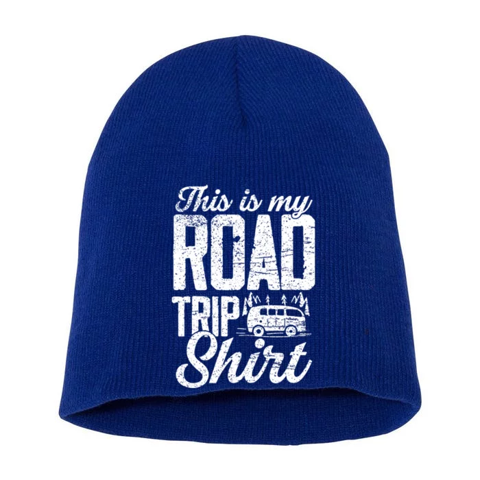 This Is My Road Trip Gift For Family Vacation Gift Short Acrylic Beanie