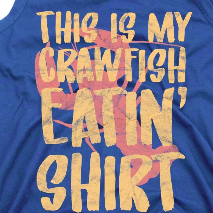 This Is My Crawfish Eatin Cute Gift Boil Season Gift Tank Top