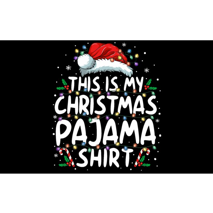 This Is My Christmas Pajama Funny Xmas Pjs Bumper Sticker