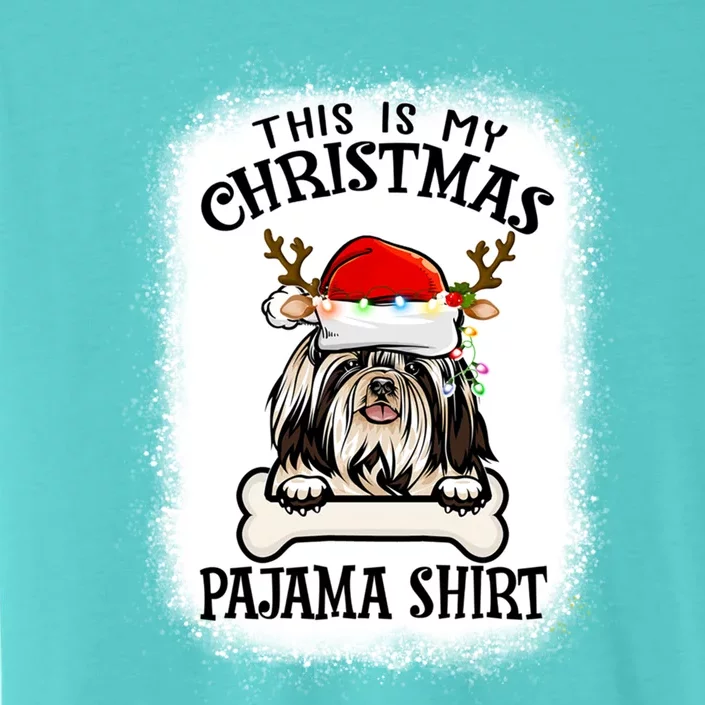 This Is My Christmas Shih Tzu Dog Pajama Merry Xmas Cute Gift ChromaSoft Performance T-Shirt