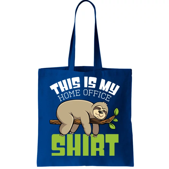 This Is My Homeoffice Design Sloth Work Sarcasm Funny Great Gift Tote Bag