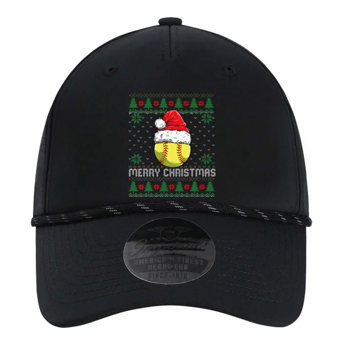 This Is My Christmas Pjamama Softball With Santa Hat Xmas Performance The Dyno Cap