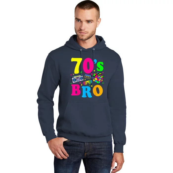 This Is My 70-s Bro Costume 60's 70's Party Tee Hoodie