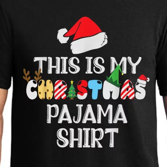 This Is My Christmas Pajama Shirt Xmas Family Pajama Set