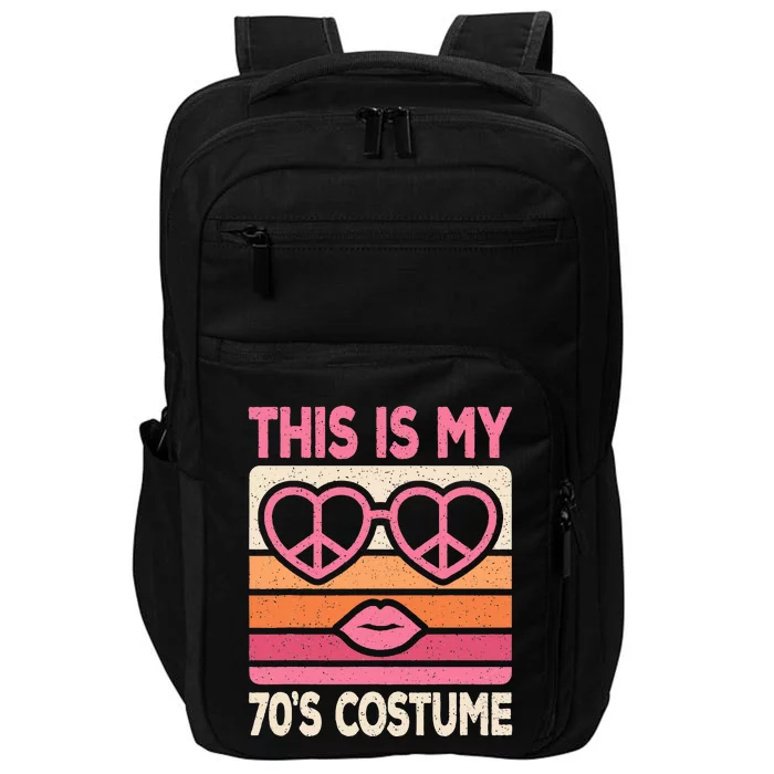 This Is My 70s Costume 70s Disco Party 70s Outfit Impact Tech Backpack