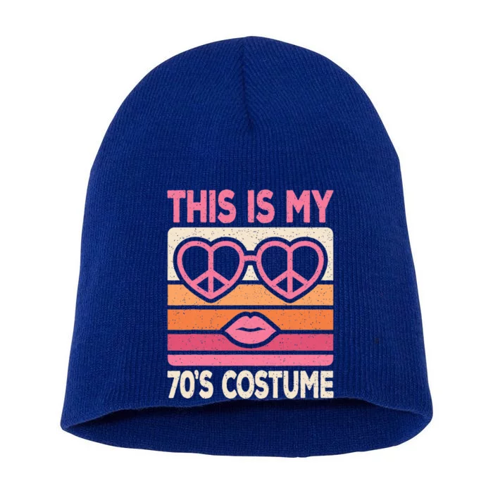 This Is My 70s Costume 70s Disco Party 70s Outfit Short Acrylic Beanie