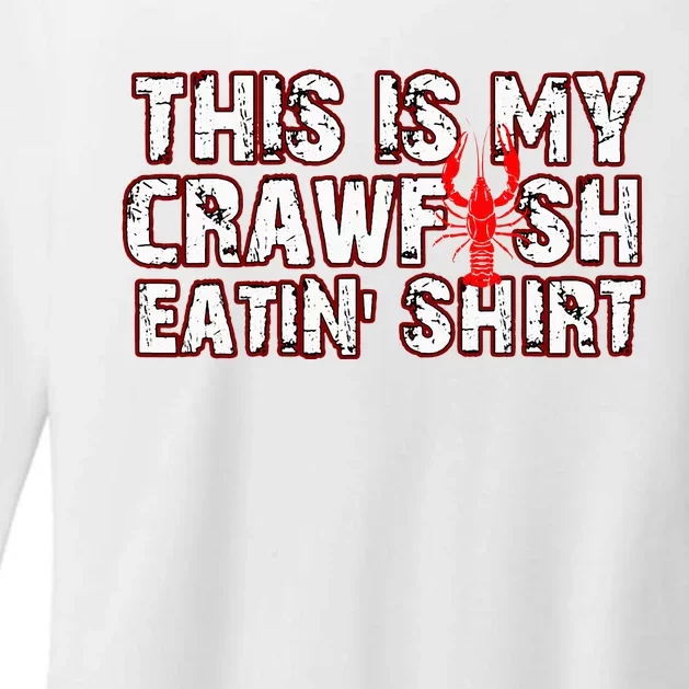 This Is My Crawfish Eating New Orleans Womens CVC Long Sleeve Shirt