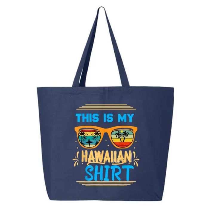 This Is My Hawaiian Tropical Luau Costume Party Hawaii 25L Jumbo Tote