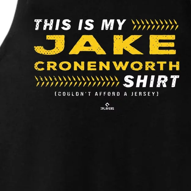 This Is My Jake Cronenworth Jake Cronenworth San Diego Ladies Tri-Blend Wicking Tank