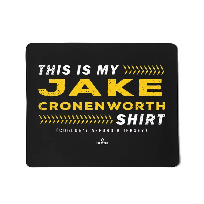 This Is My Jake Cronenworth Jake Cronenworth San Diego Mousepad