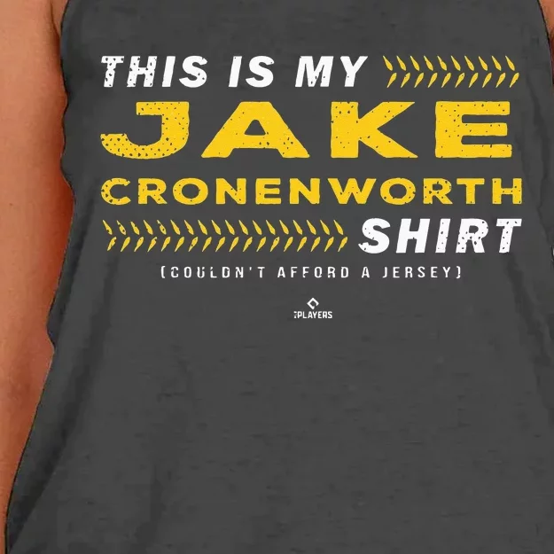 This Is My Jake Cronenworth Jake Cronenworth San Diego Women's Knotted Racerback Tank