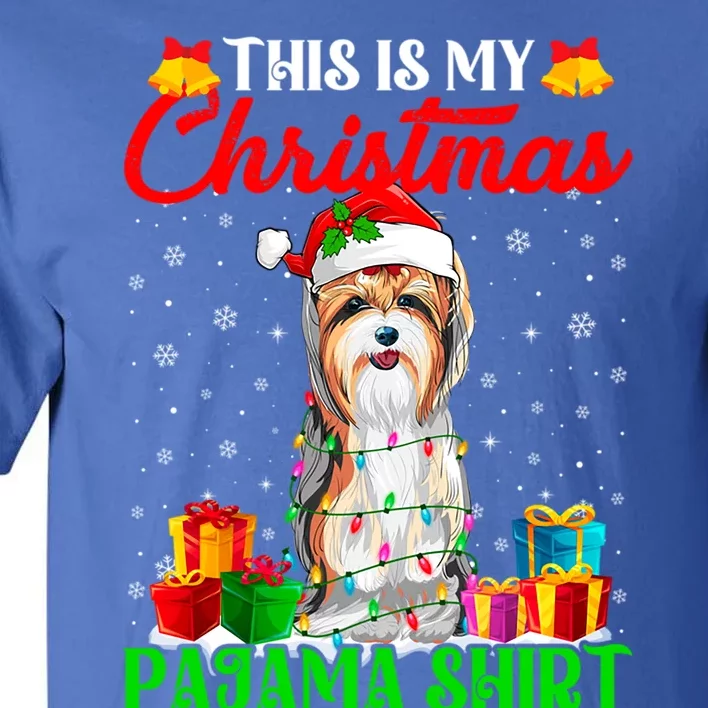 This Is My Christmas Pajama Yorkshire Terrier Dog Xmas Gift Tall T-Shirt