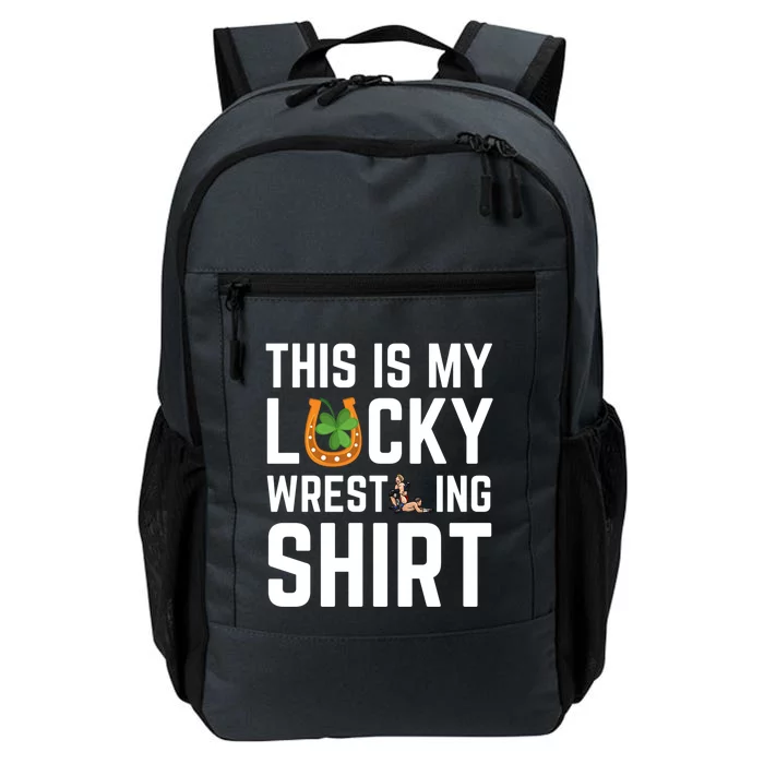 This Is My Lucky Wrestling Great Gift Sport Game St Patrick's Day Cool Gift Daily Commute Backpack