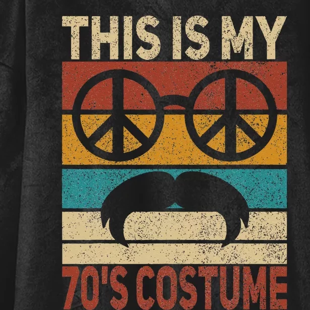 This Is My 70s Costume 70 Styles Men 70s Disco 1970s Outfit Hooded Wearable Blanket