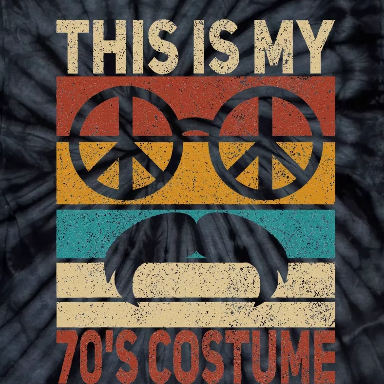 This Is My 70s Costume 70 Styles Men 70s Disco 1970s Outfit Tie-Dye T-Shirt