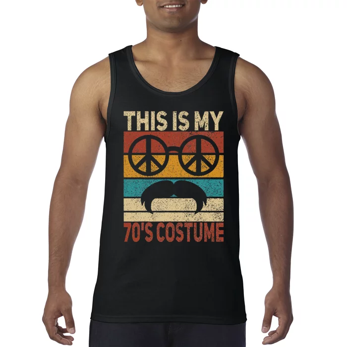 This Is My 70s Costume 70 Styles Men 70s Disco 1970s Outfit Tank Top