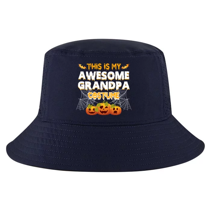 This Is My Awesome Grandpa Costume Halloween Gift Cool Comfort Performance Bucket Hat