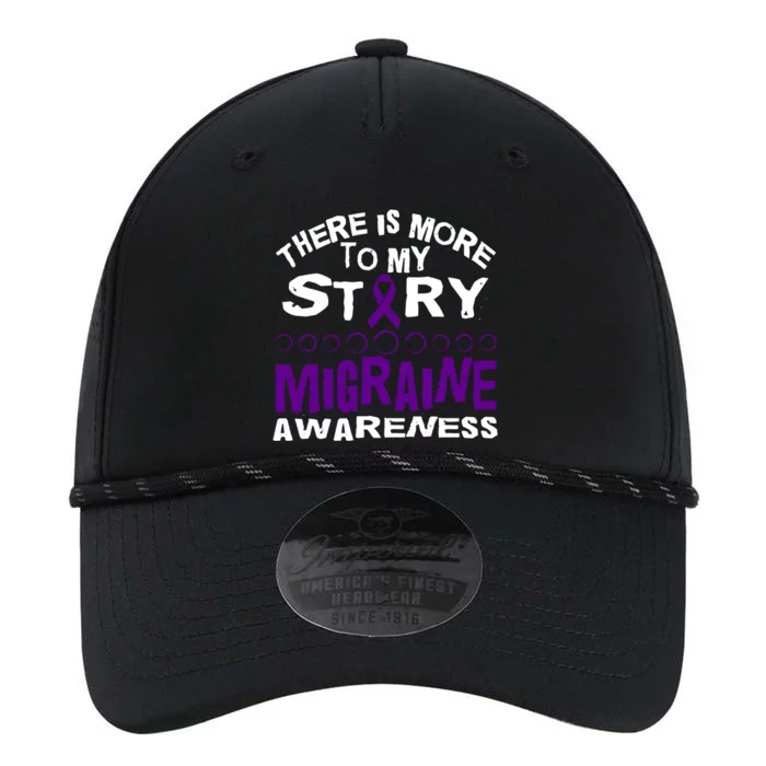 There Is More To My Story Migraine Ribbon Awareness Design Funny Gift Performance The Dyno Cap