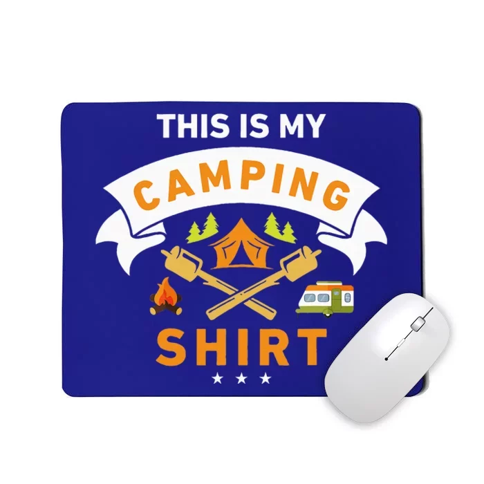 This Is My Camping Funny Camper Mousepad