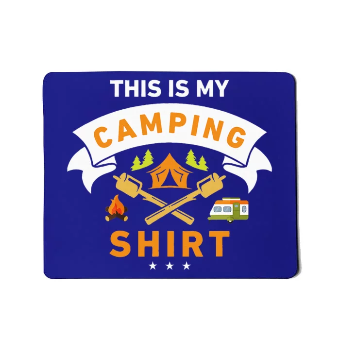 This Is My Camping Funny Camper Mousepad