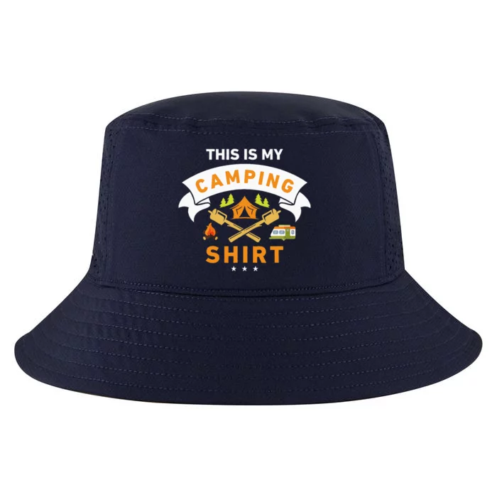 This Is My Camping Funny Camper Cool Comfort Performance Bucket Hat