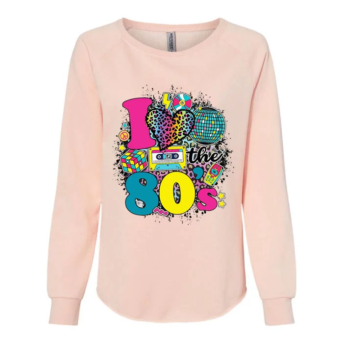 This Is My 80s Costume Outfit Gifts Eighties Retro Party Womens California Wash Sweatshirt